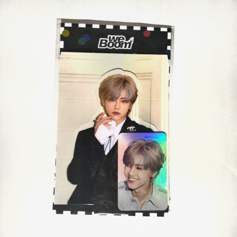 [official] wts pc photocard hologram standee jaemin set boom ver. sealed
