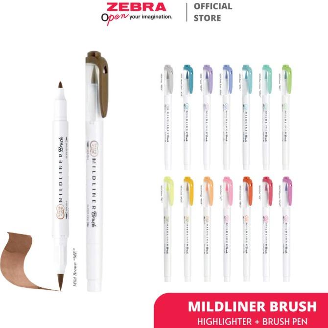 

Zebra Mildliner Brush Dual Tip - Satuan