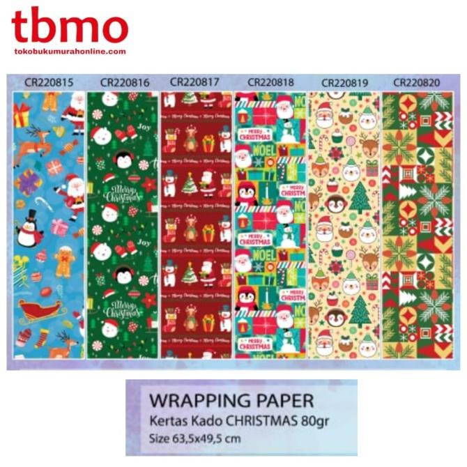 

TBMO KERTAS KADO NATAL / CHRISMAS / WRAPPING PAPER