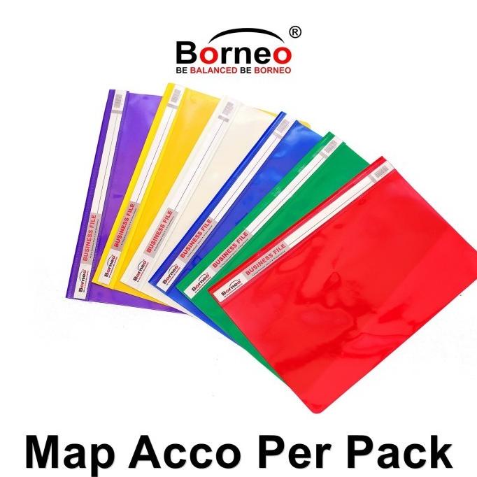 

MAP ACCO BORNEO / MAP KERTAS / BUSINESS FILE PACK / isi 12