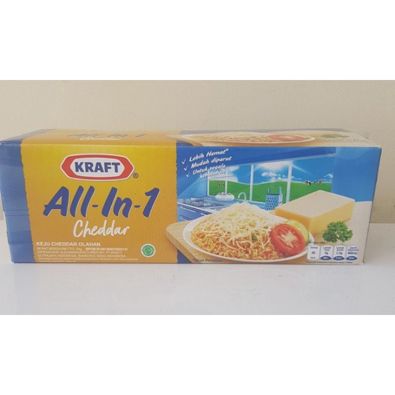 

keju kraft All in One kemasan 150/160gr