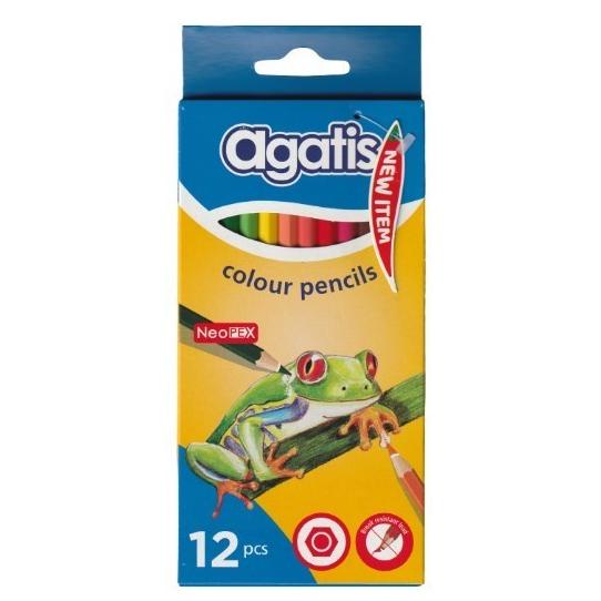 

PENSIL WARNA AGATIS ISI 12 WARNA / AGATIS COLOUR PENCIL C12
