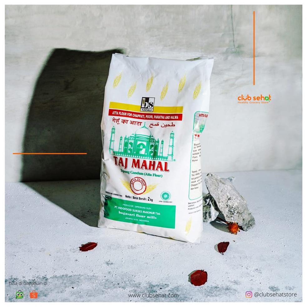 

Baru.. TAJMAHAL ATTA FLOUR (Tepung Gandum) - 2KG 0E8