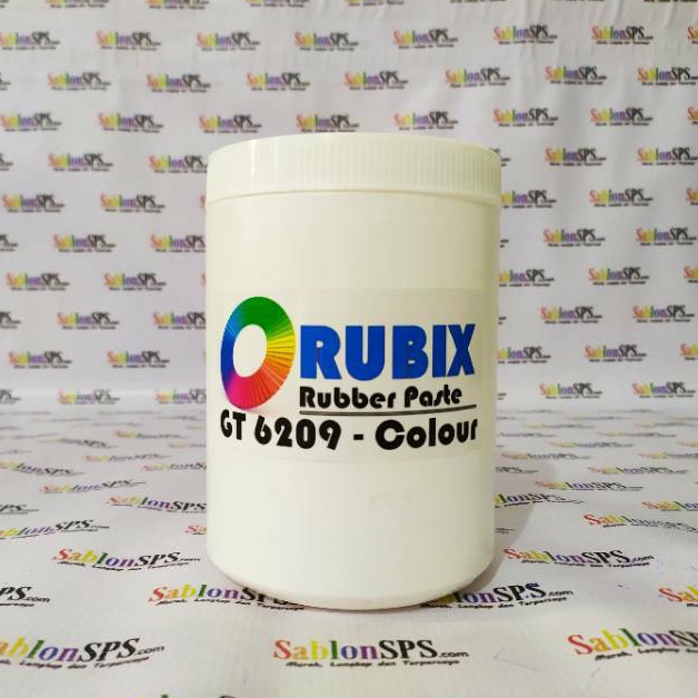 

Big Sale.. TINTA RUBBER SABLON SPANDEK KILAP GT 6209 COLOUR STRETCH RUBBER 1KG MME