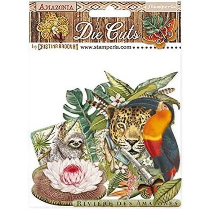 

Terlaris Stamperia Amazonia Die Cuts
