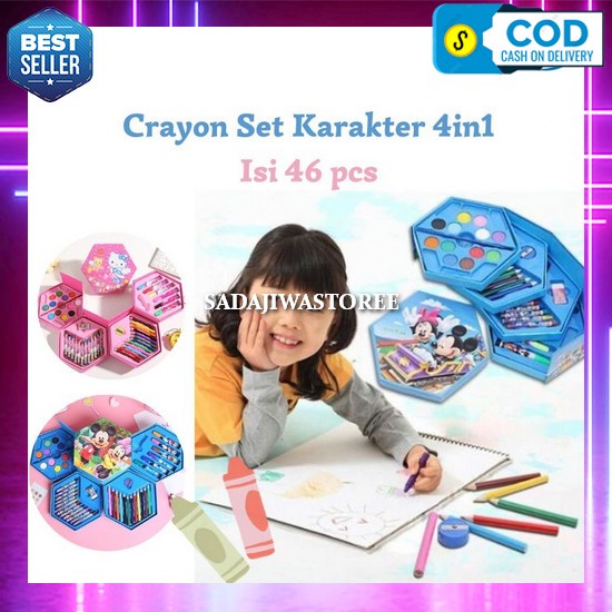 

Oil Pastel Warna Cerah Krayon Set Crayon Set Anak Tidak Beracun Alat Mewarnai Anak Perempuan Laki Laki Drawing Stationary Perlengkapan Menggambar Pensil Warna Lengkap Colouring Set Alat Tulis Anak Tk Sd Alat Melukis Non Ch46 - Crayon Set Isi 46 Pcs 4