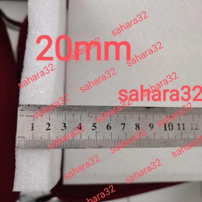 

Terlaris Pe Foam / Foam Sheet / Polyfoam, Uk.20Mm X 1M - Per Meter