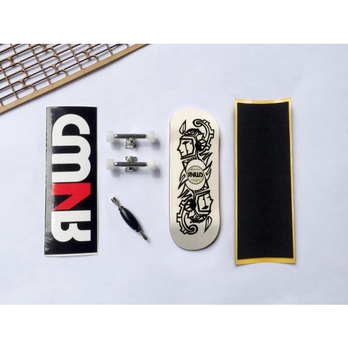 Terlaris Rainwood Fingerboard Fullset Single Axle Standart "Gatot"
