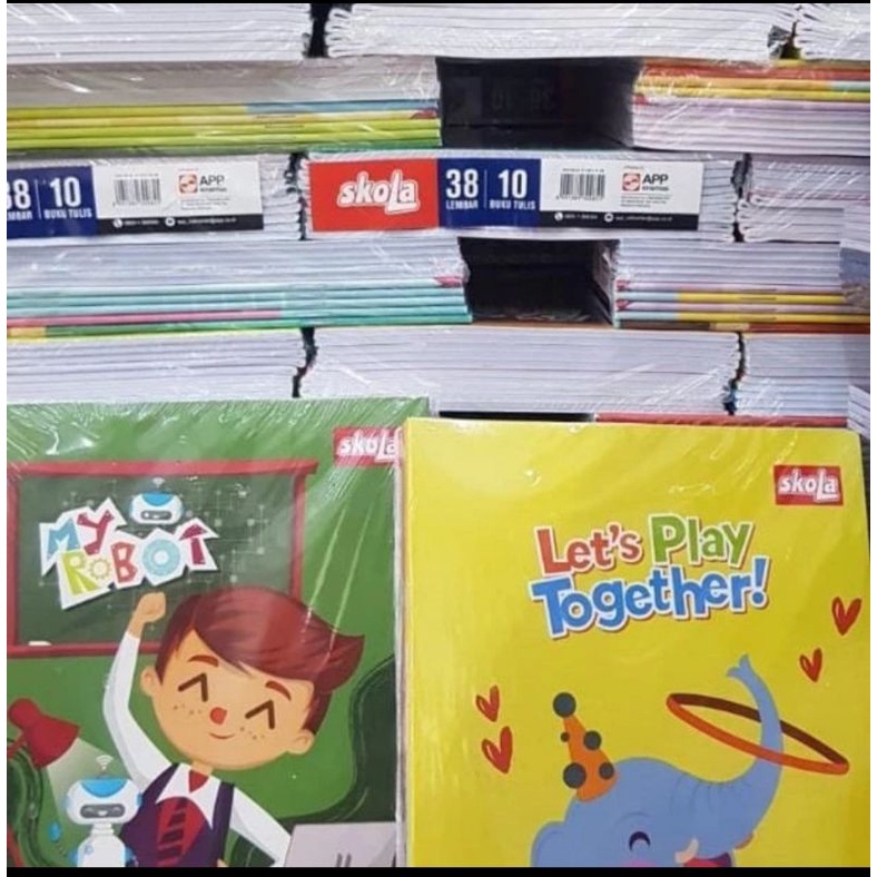 

buku tulis skola (by sinar dunia) 38lembar