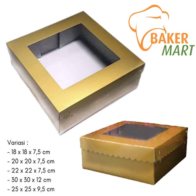 

Dijamin Miring harga.. Kotak Emas / Box Emas Uk18x18x7,5Cm /20x20x7,5Cm /22x22x7,5Cm /25x25x9,5Cm /28x28x9,5Cm /30x30x10Cm ISI 5 Pcs 52