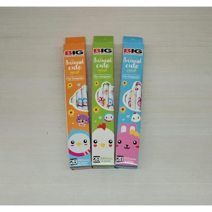

Pensil BIG 2B 853 Animal Cute