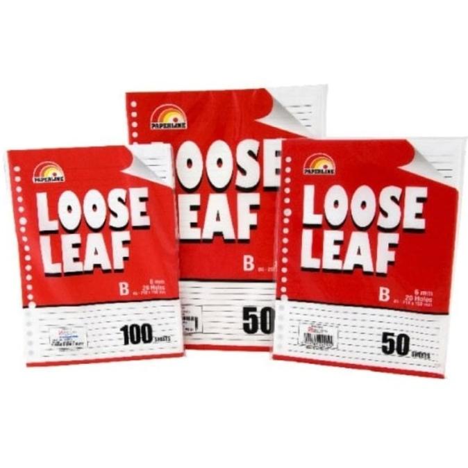 

Kertas Loose Leaf / File A5 100 Paperline / Big Boss