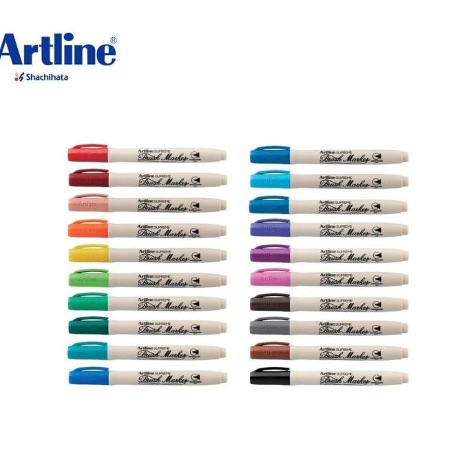 

Spidol Kuas Artline Supreme Brush Marker