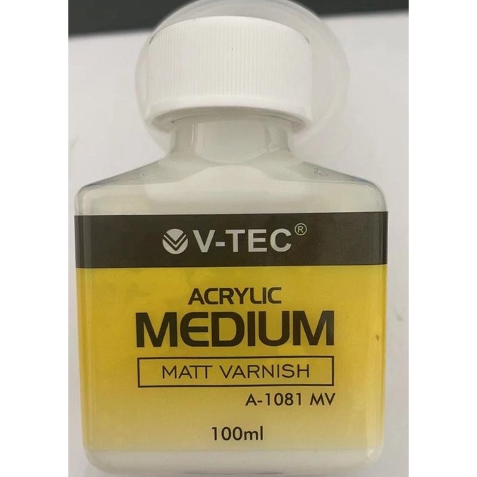

Pernis V-Tec Acrylic / Varnish Cat Akrilik Medium Varnish 100ml