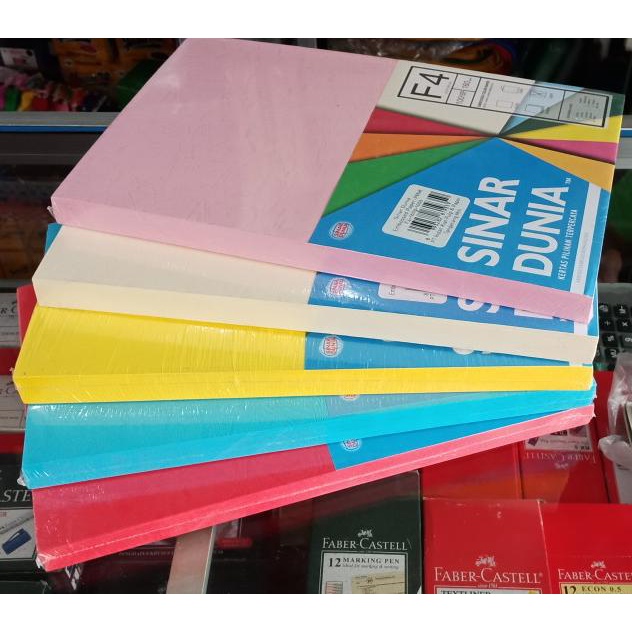 

Kertas Buffalo Embossed Sinar Dunia SIDU F4 sellanorimart