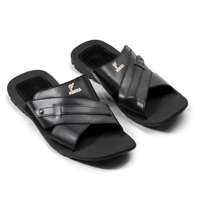 CUCI GUDANG Sendal Slop Pria Flip Flop Kokop Kulit Asli Resta Series Original 501