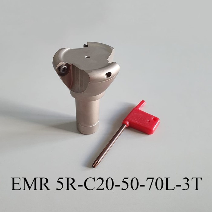 

Terlaris Face Mill Emr 5R-C20-50-70L-3T Facemill Cutter Miling Holder