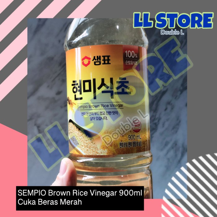 

Sempio Brown Rice Vinegar 900Ml Cuka Beras Merah Korea