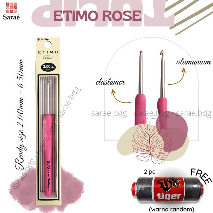 Tulip Etimo Rose Crochet Hook (Pcs)