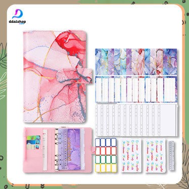 

Binder A6 Buku Agenda Notebook Motif Marmer Warna-Warni Exclusive Zipp