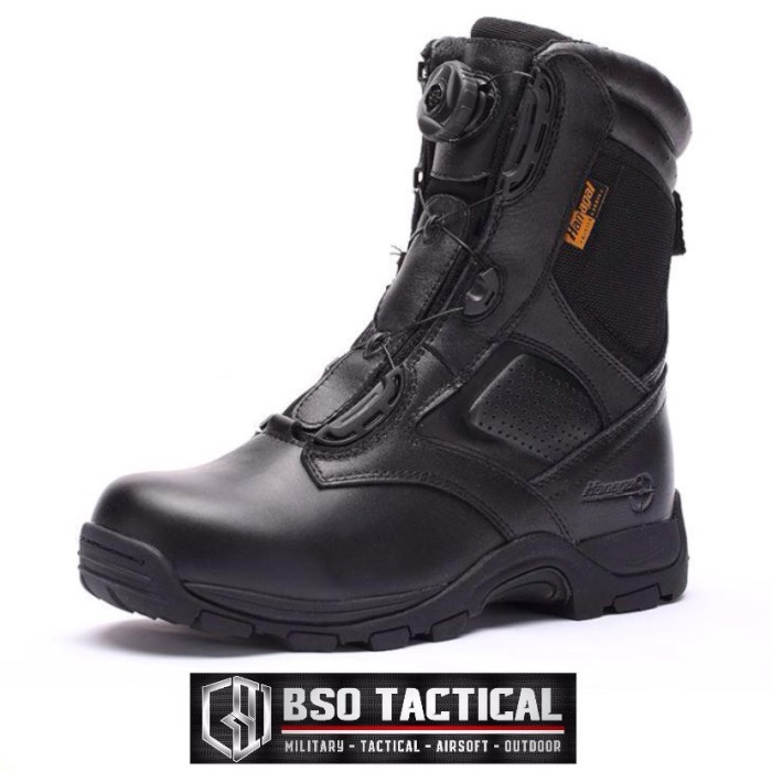 Terlaris Sepatu Tactical Hanagal Phantom High Boots Boa System Black Original