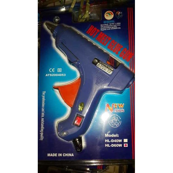 Hot Melt Glue Gun DGHL  / Pistol Lem 60 Watt (tombol on-off)