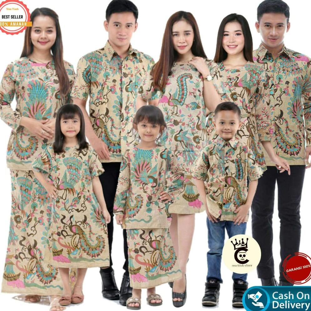 rfd Baju Batik Couple Keluarga Modern Set Seragam Couple Batik Sarimbit Pasangan Suami Istri Ayah Ib
