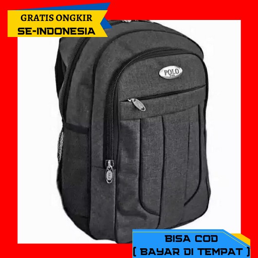 Tas Ransel Pria Kece Mini Tebal Multifungsi Muat Laptop Backpack W8P8 Trendy Kerja Stylish Best Sell