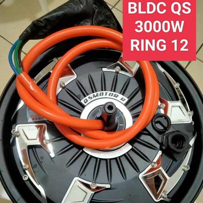 Terlaris Bldc 3000W Qs Motor Ring 12"