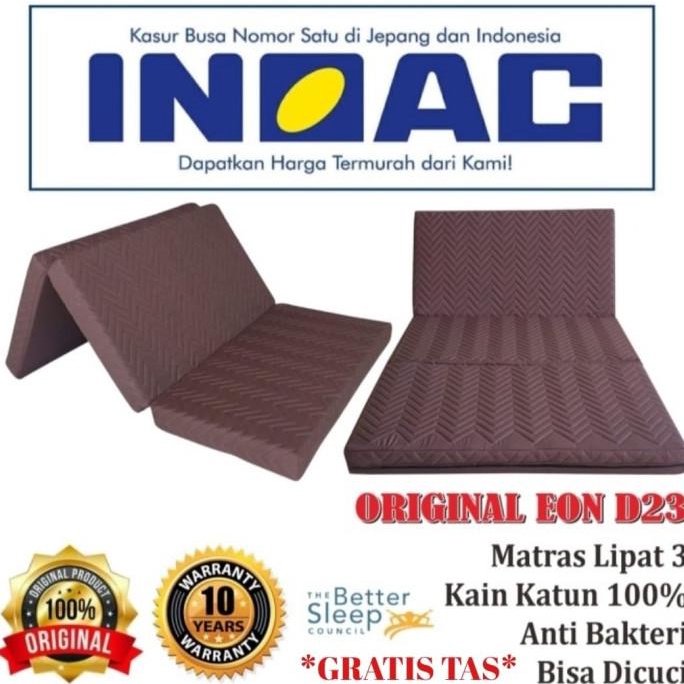 Kasur Busa Lipat INOAC EON D23 Garansi 10 Tahun