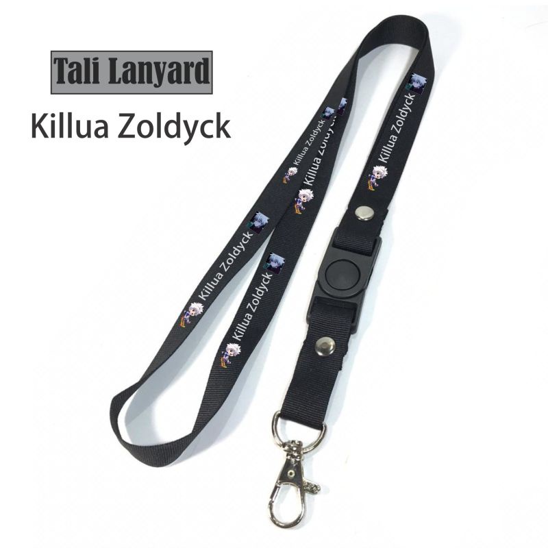 

Lanyard pods KILLUA ZOLDYCK tali lanyard ANIME gantungan kunci name tag id card kartu nama / lanyard podss vapee gantungan / bisa cod lanyard best seller lanyard hitam lanyard murah / oring lengkap