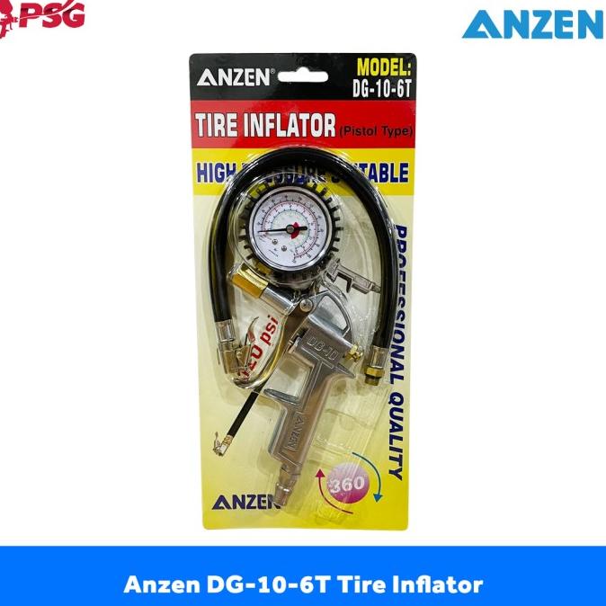 Anzen DG-10-6T Pistol Type Tire Inflator