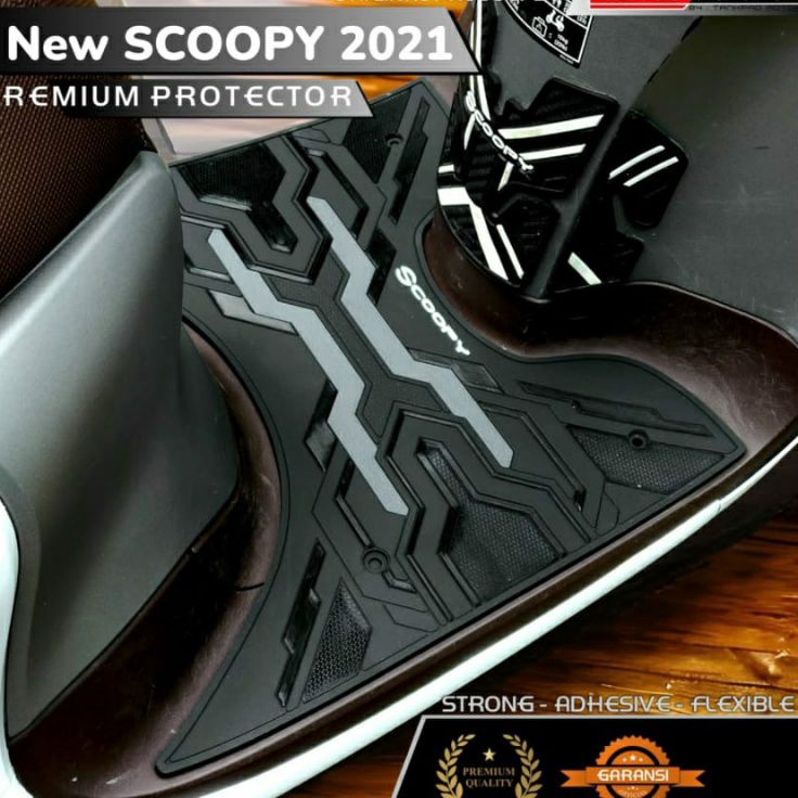 Karpet Scoopy 2020-2023 Pijakan kaki Scoopy 2020-2023 Bordes Scoopy 2020-2023 Rubber Motif