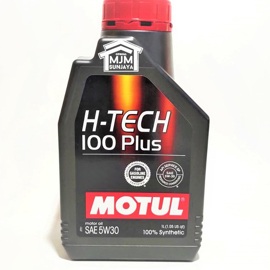 Oli Mesin Motul Hi H Tech 100 Plus SAE 5W30 API SN 1 Liter MOBIL MOTOR 1L Original 5W-30