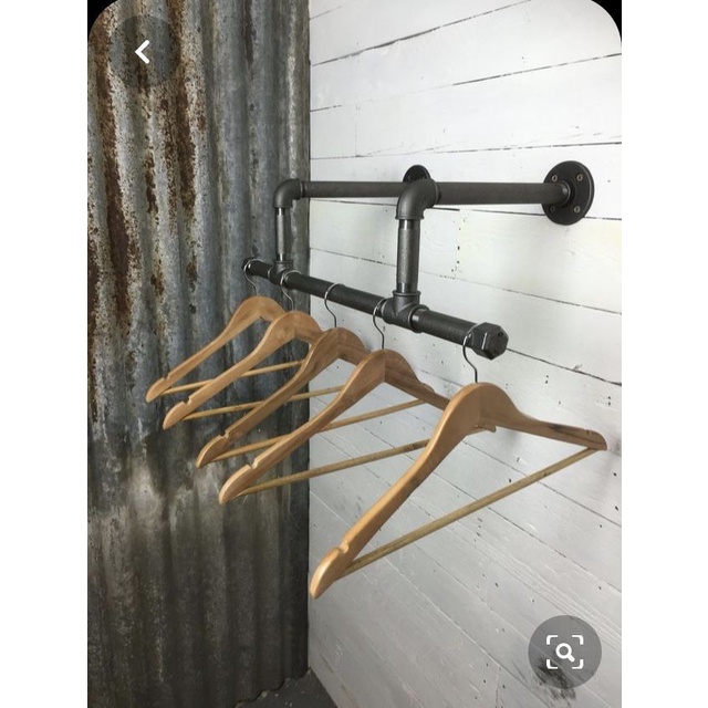 Bestseller Hanger Gantungan Baju Open Wardrobe Industrial Distro