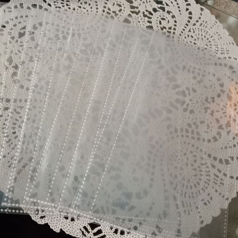 Preloved Sleeve 1P Binder A5 Ring 6 (isi 6 Sleeve) [BACA DESKRIPSI]