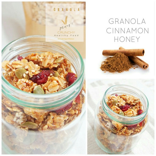 

Granola Cinnamon Honey - Crunchy 250Gr