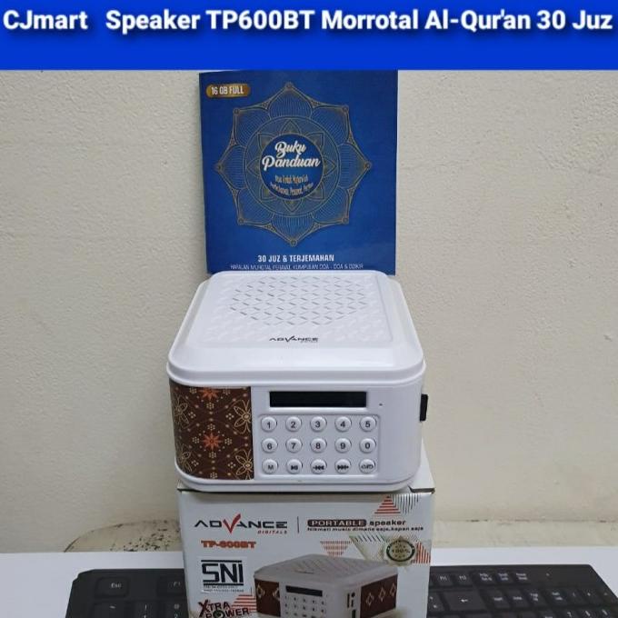 Siap COD Speaker Al Quran Murotal TP600BT Batik 30Juz & Terjemahan