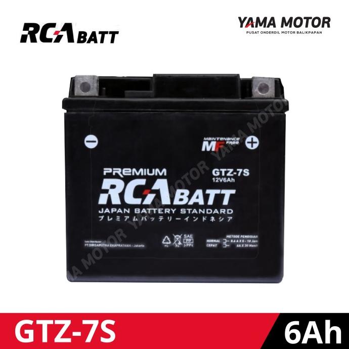 Produk Unggulan] AKI KERING GTZ 7S RCA BATT NMAX AEROX LEXI