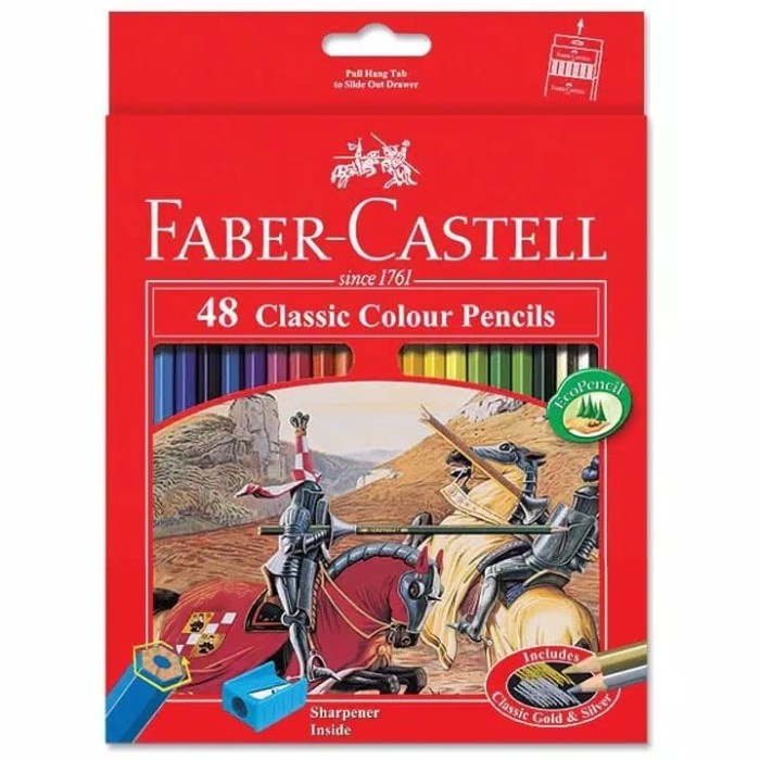 

Sil Warna Classic Faber Castell 48 Warna