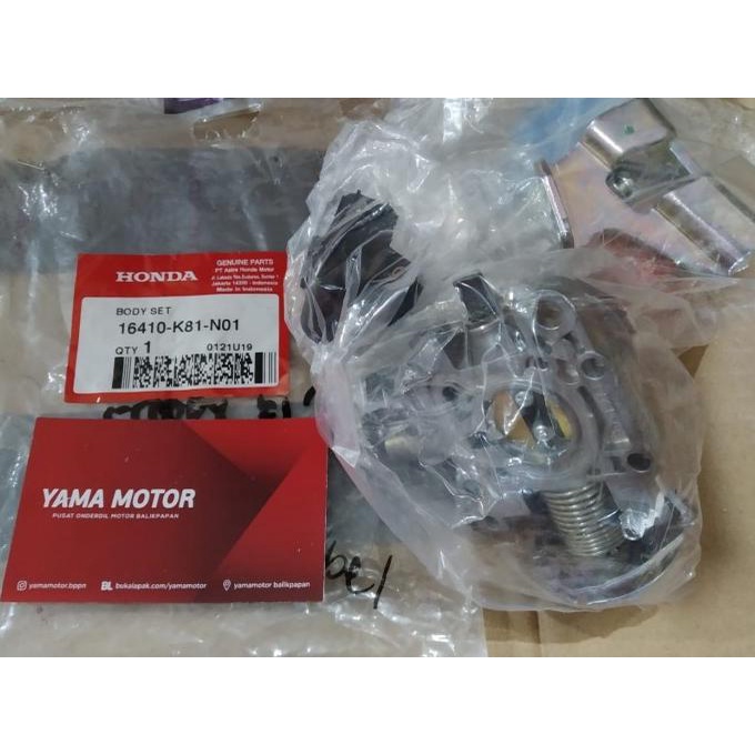 =+=+=+] THROTTLE BODY SCOOPY FI 2017 ONLY 16410-K81-N01 ORI AHM