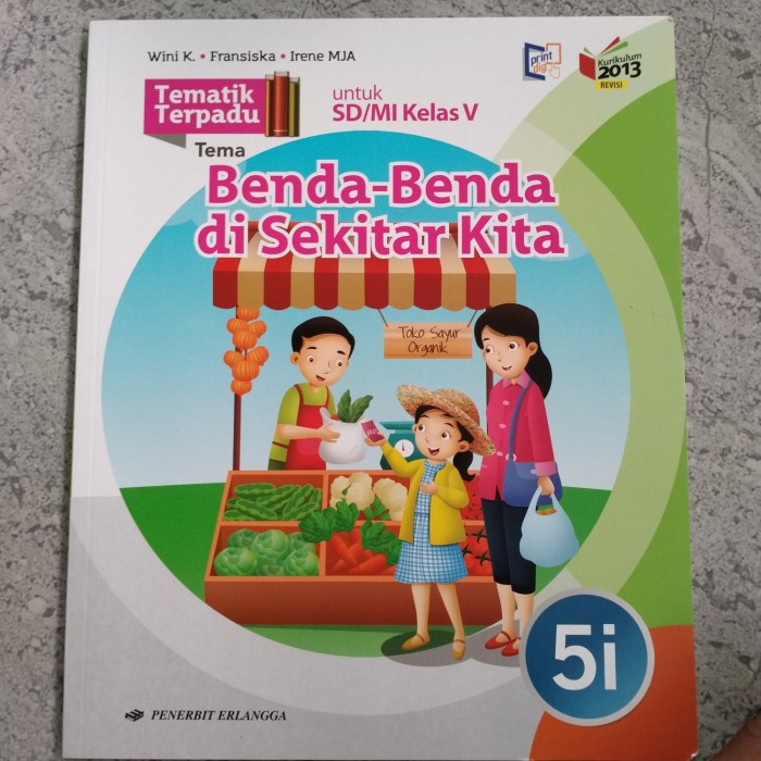PROMO BUKU TEMATIK ERLANGGA KELAS 5I TERBARU