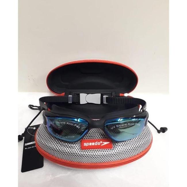 KACAMATA RENANG SPEEDO ANTIFOG DAN UV 866 - S866 KACA MIRROR KILAP