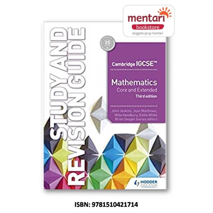 PROMO CAMBRIDGE IGCSE MATH CORE&EXTENDED STUDY REVGIUDE (3RD ED) TERMURAH