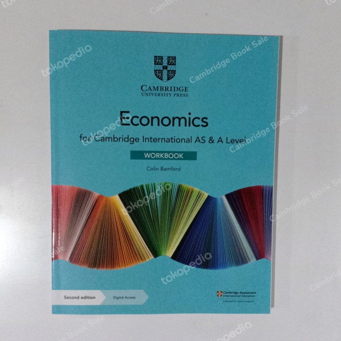 MUST HAVE CAMBRIDGE INTERNATIONAL AS & A LEVEL ECONOMICS WORKBOOK W DIG ACCESS TERBARU