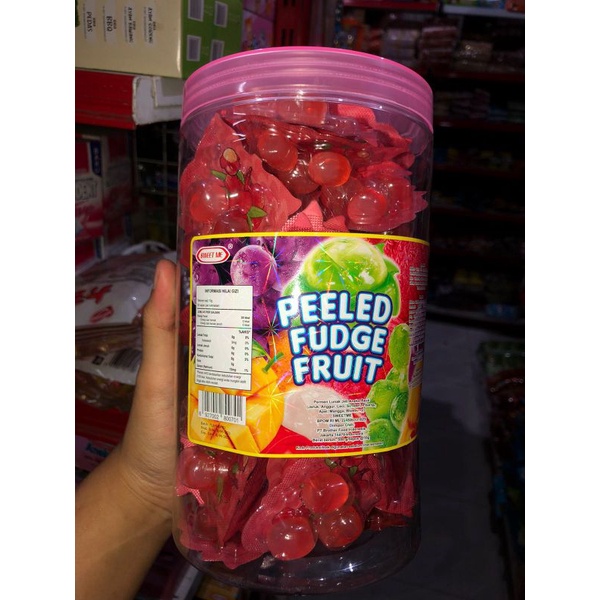 

PERMEN LUNAK JELLY BENTUK BUAH