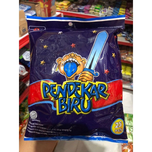 

PERMEN PENDEKAR BIRU 25pcs