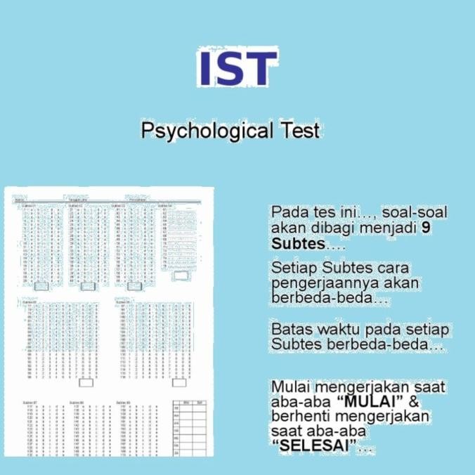 MUST HAVE PSIKOTES IST (SOFTWARE MS. EXCEL) TERLARIS