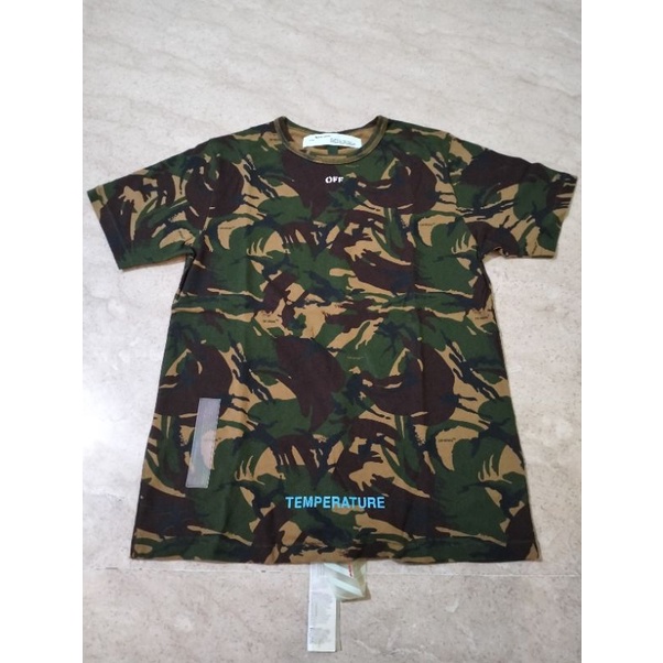 Kaos OffWhite Camo 2018 M Ow115 (#Ow2)