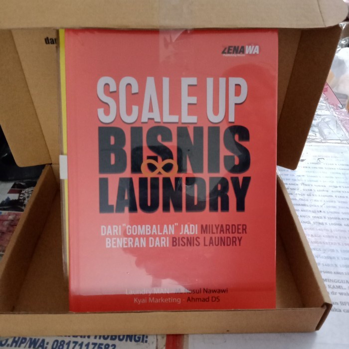 DISKON SPESIAL BUKU SCALE UP BISNIS LAUNDRY TERLARIS TERBARU